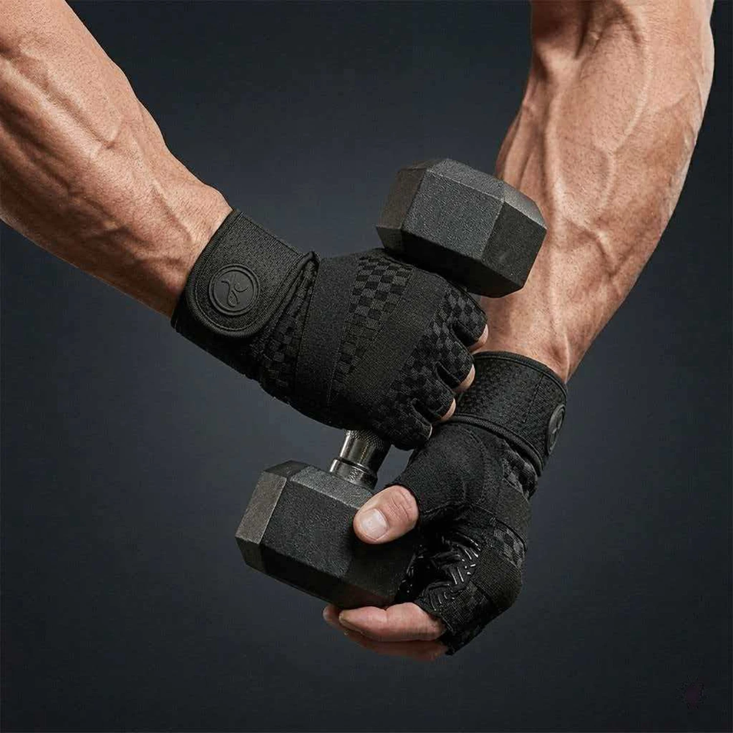 MOREOK Weight Lifting Gloves Breathable Anti-slip Strength Training Exercise Workout Fitness Gym Gloves for Pull-ups thumbnail 6