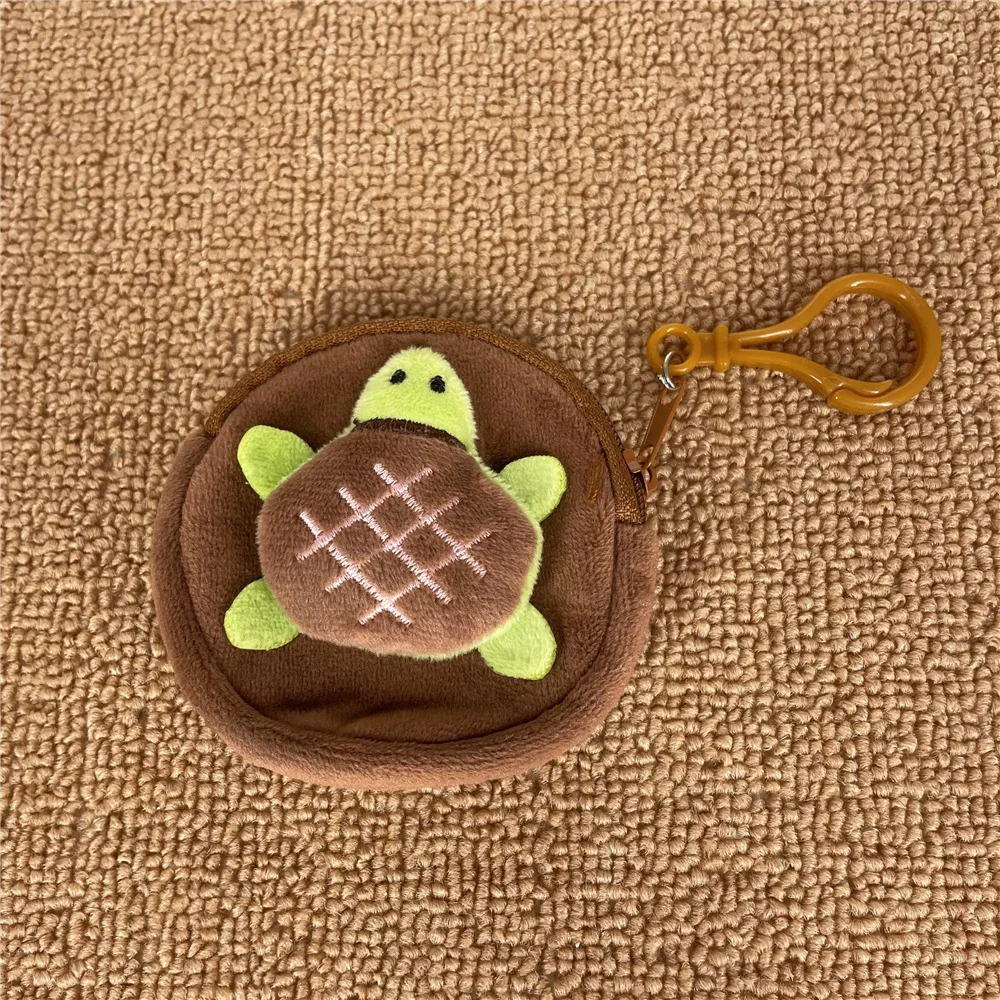4Colors , Cute Little 8CM Tortoise Small Coin Bag , Key Chain Pendant Pocket Coin Wallet Pouch thumbnail 2