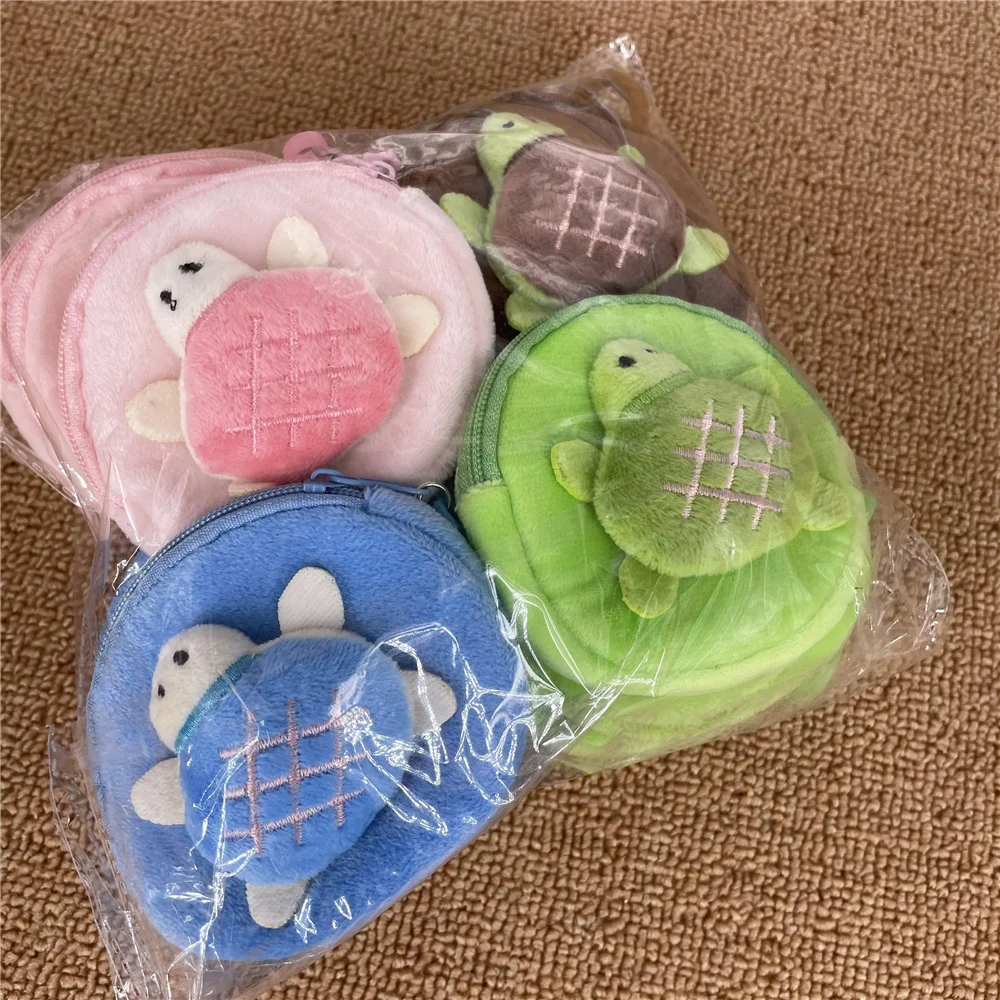 4Colors , Cute Little 8CM Tortoise Small Coin Bag , Key Chain Pendant Pocket Coin Wallet Pouch thumbnail 3