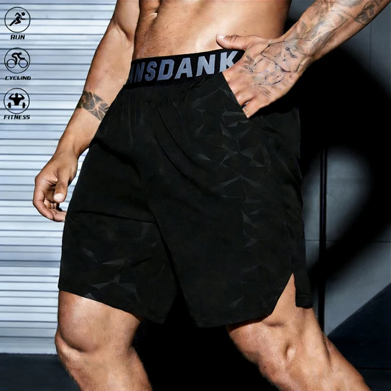 Men Running Shorts Summer Sportswear Male Football Clothing Gym Fitness Tracksuit Jogging Training Shorts Sport Short Pant Men thumbnail 2