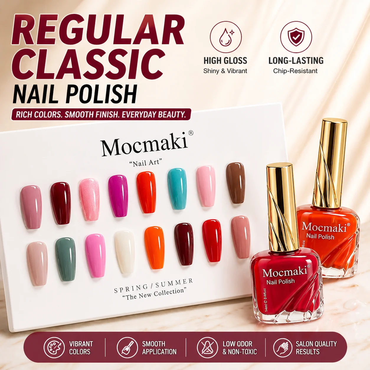 36 Colors Peel Off Nail Polish Set Quick Dry Long Lasting High Gloss Non Toxic Odorless Manicure Easy Remove Gel Style Nail Art thumbnail 6