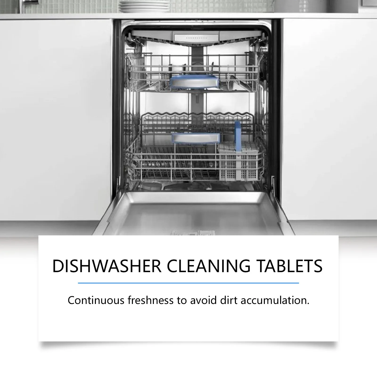 Dishwasher Cleaning Tablets Gentle and Effective for Removing Scale in Portable Household Kitchen Dishwasher Cleaning Tablets thumbnail 4