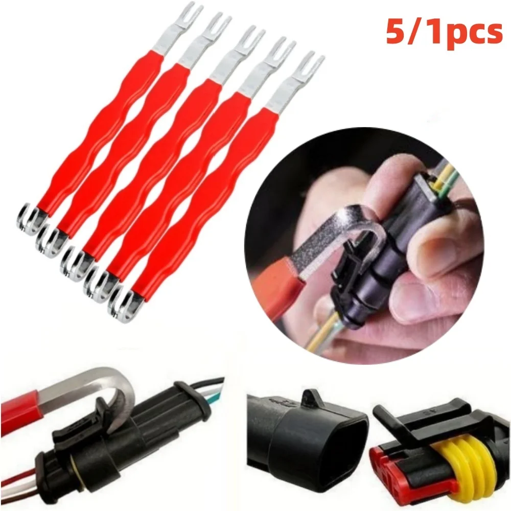 Automotive Electrical Terminal Connector Separator Removal Tool Double Headed Wire Breaking Pliers Car Repai Wiring Hand Tools