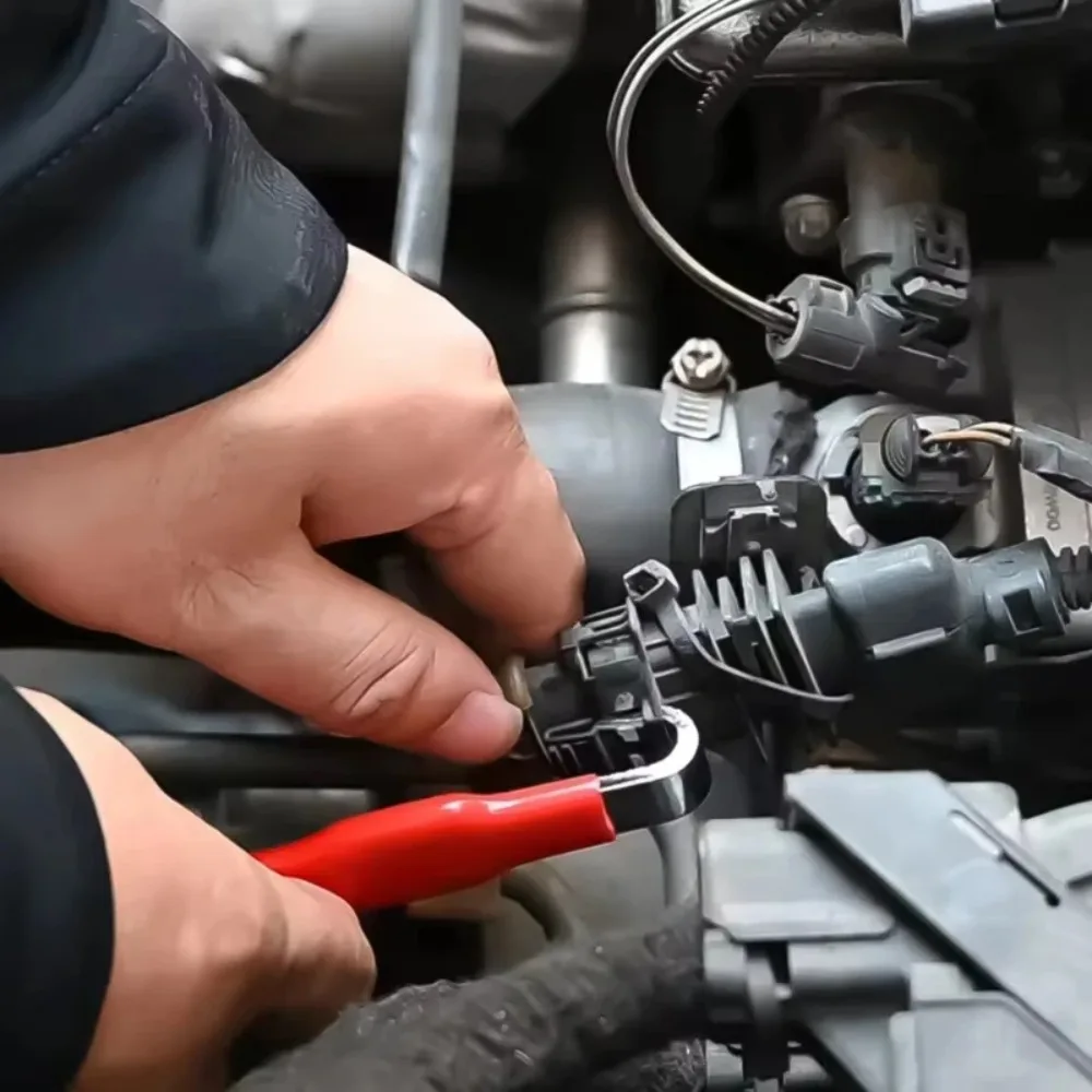 Automotive Electrical Terminal Connector Separator Removal Tool Double Headed Wire Breaking Pliers Car Repai Wiring Hand Tools thumbnail 2