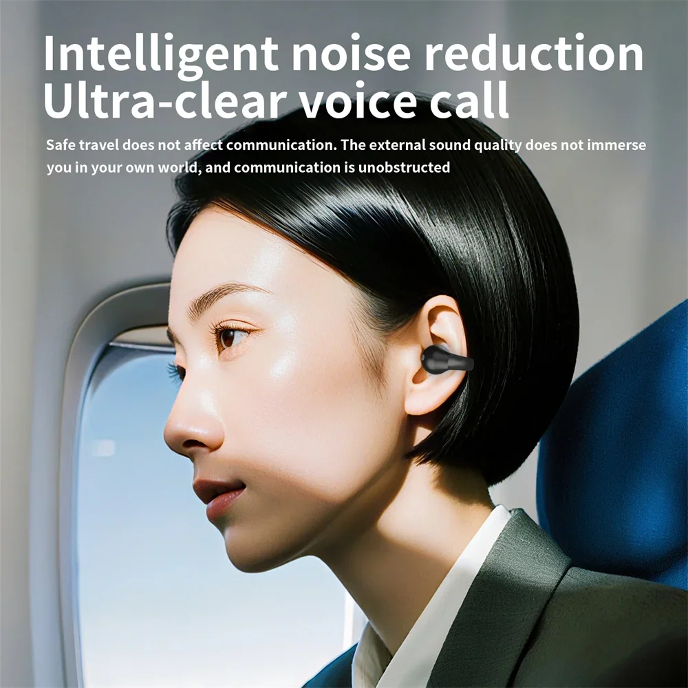 Earphone Clip Wireless Bluetooth Headphone Air Conduction Headset High Quality TWS Auriculares Sport Noise Canceling With Mic thumbnail 5
