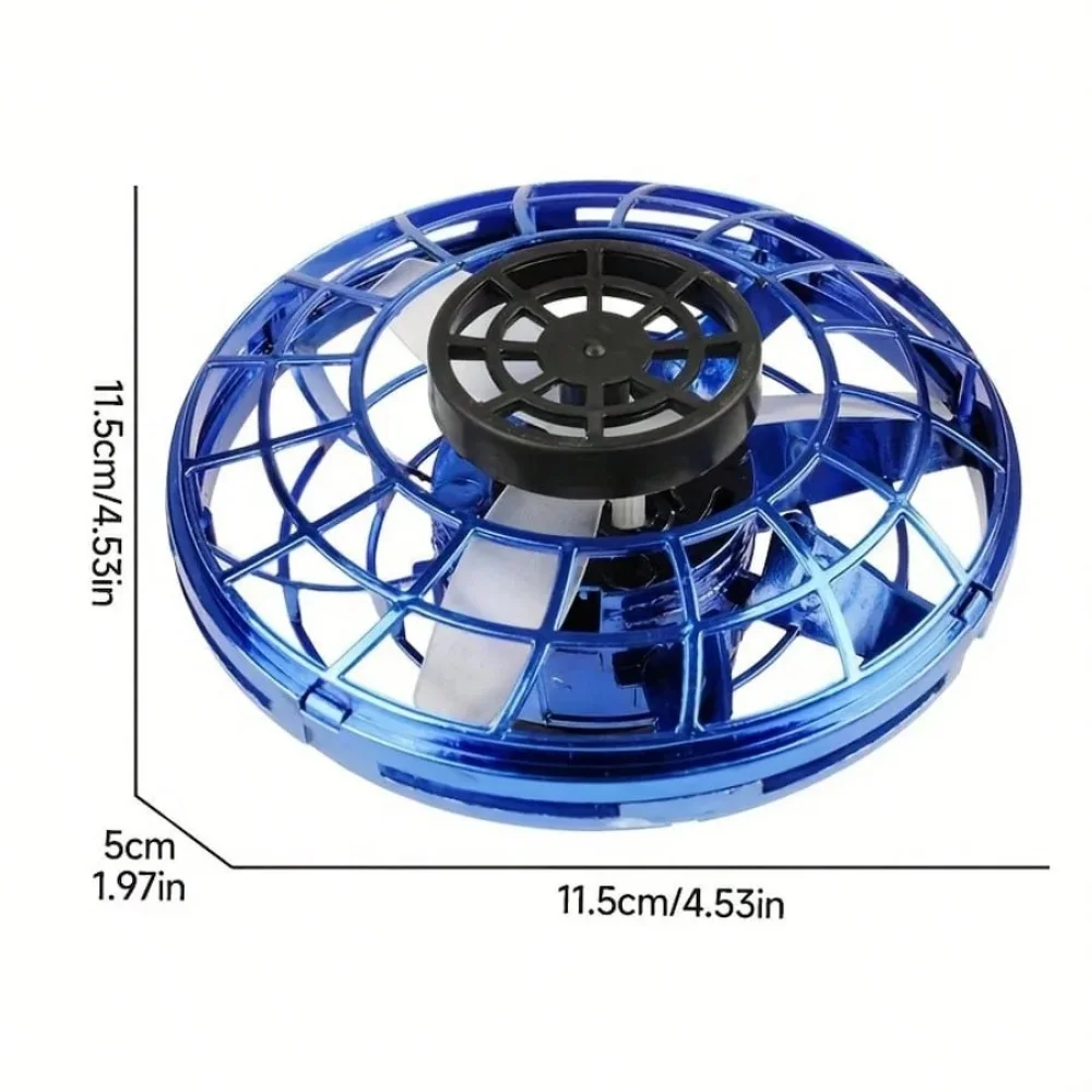 Flying Ball Toys Magic Ball Flying Spinner Flight Gyro Mini UFO Fingertip Drone Aircraft Induction Gyroscope Decompression Toys thumbnail 5