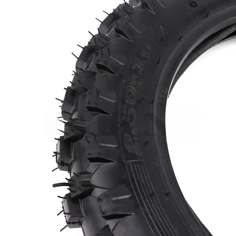 10inch Motorcycle Tire 2.50-10 Front Rear Wheel Tire Outer Tyre with Inner Tube for Motocross Dirt Pit Bike thumbnail 6
