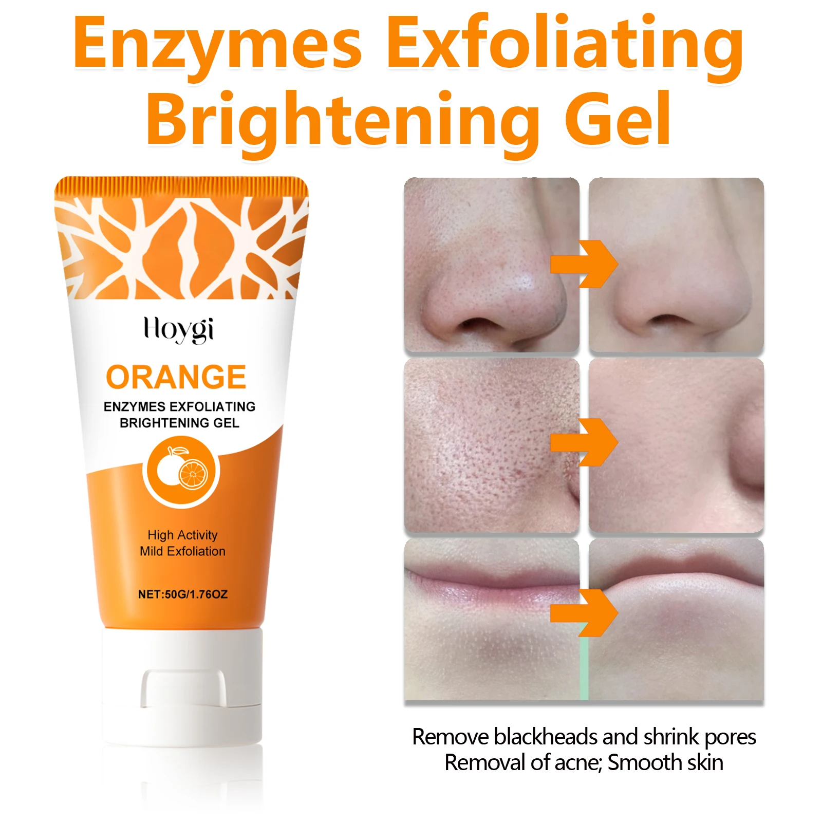 Blackhead Remover Gel Exfoliating Cleansing Gel Deep Pore Cleanser Remove Dead Skin Oil Control Shrink Pores Facial Skin Care thumbnail 3