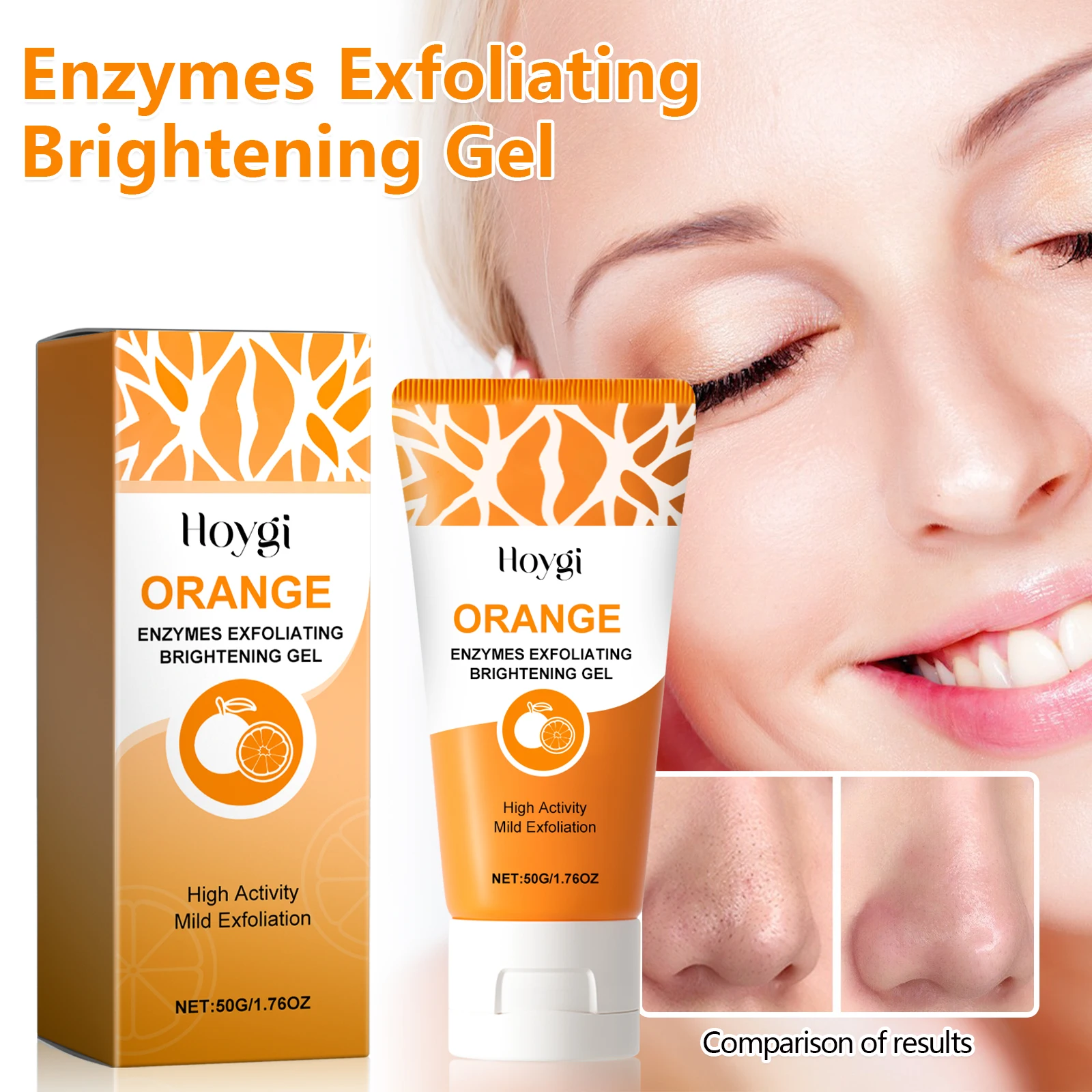 Blackhead Remover Gel Exfoliating Cleansing Gel Deep Pore Cleanser Remove Dead Skin Oil Control Shrink Pores Facial Skin Care