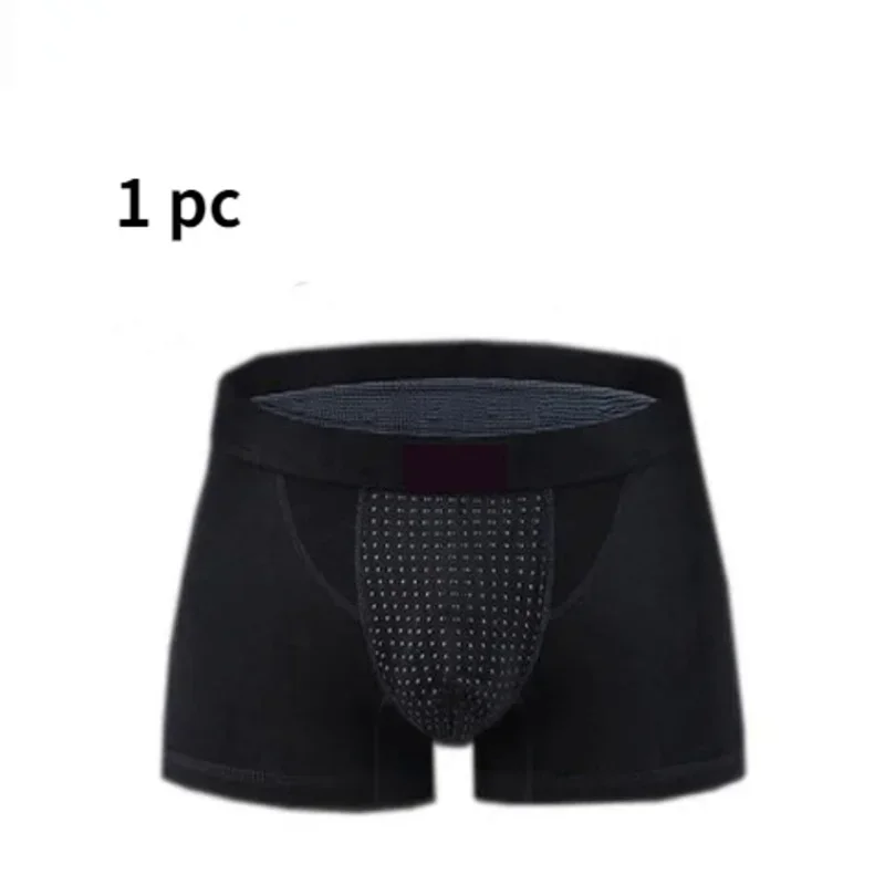 Upgraded Version of Men's Magnetic Therapy Health Panties 22 Magnet Reinforced Boxer Briefs (L-6XL)brazilian men's Underwear thumbnail 4