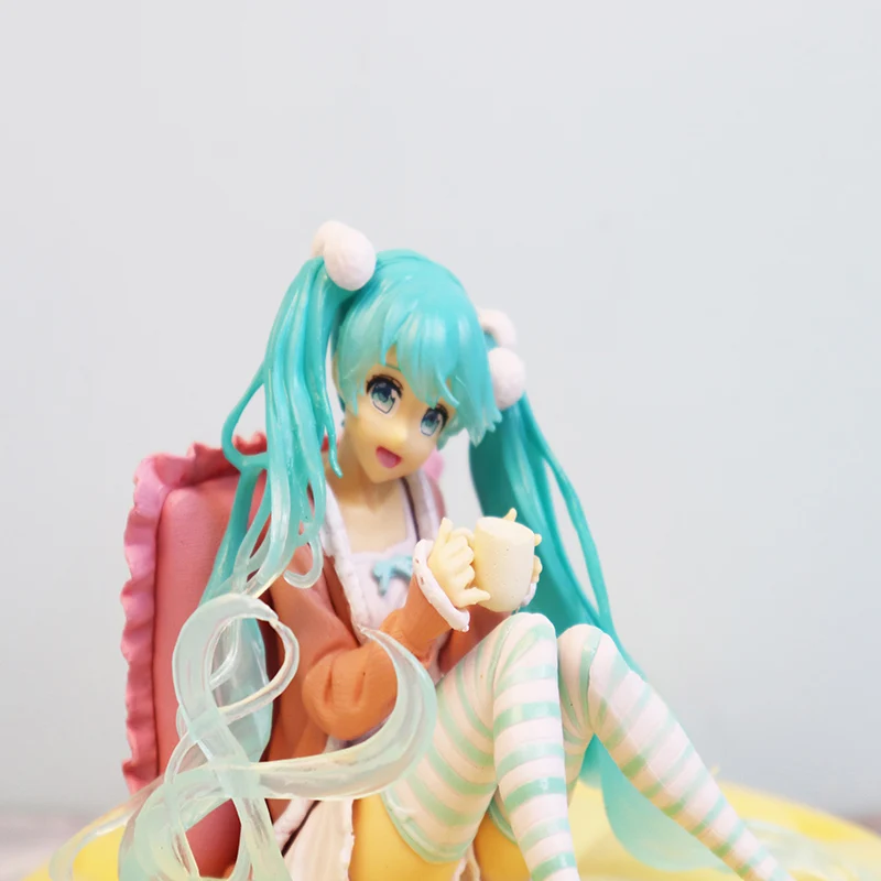 Hot Kawaii Girl Hatsune Miku Anime Figure Fashion Subclture Miku Action Figure Birthday Gift PVC Collection Model Doll Toys thumbnail 5