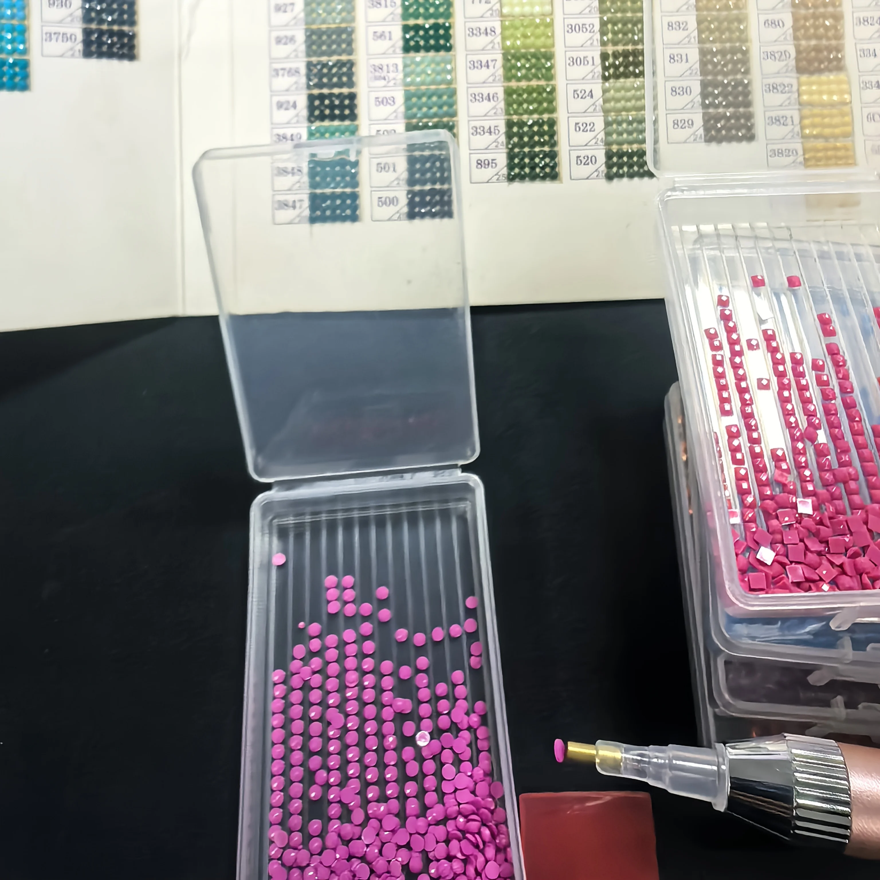 20/30/60 Pieces Diamond Painting Tray Set - For DIY Beaded Jewellery and Craft Storage, Suitable for Diamond Art Tools thumbnail 6