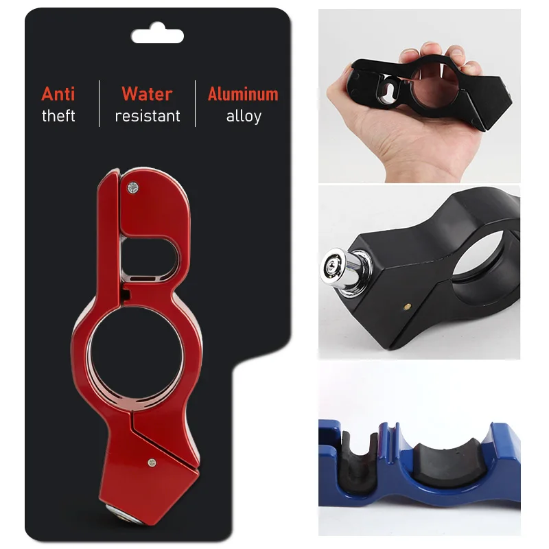 Bike/Motorcycle Lock Heavy Duty Anti-Theft Grip Lock Lock Front Brake And Clutch for Dirt Bike Mopeds/Motorcycle Locks And ATVs thumbnail 2