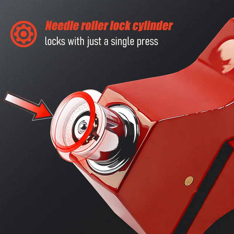 Bike/Motorcycle Lock Heavy Duty Anti-Theft Grip Lock Lock Front Brake And Clutch for Dirt Bike Mopeds/Motorcycle Locks And ATVs thumbnail 3