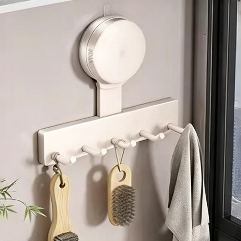 Suction Cup kitchen Hook Hanger No Need To Drill Kitchen Organizer Accessories