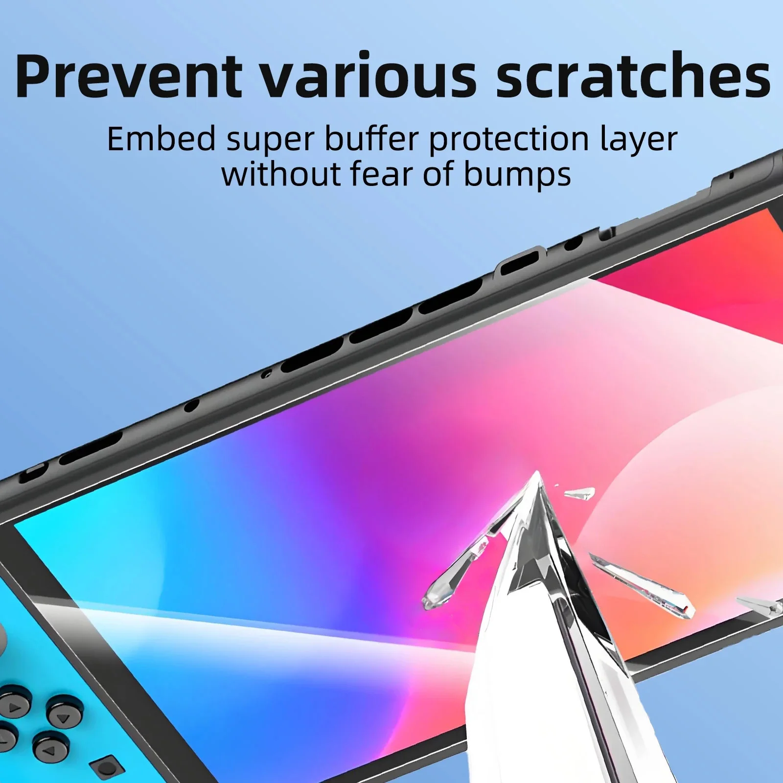 9H Screen Protector Tempered Glass for Nintendo Switch 2 Game Console Protective Film Anti-Scratch for NS Switch 2 Accessories thumbnail 2