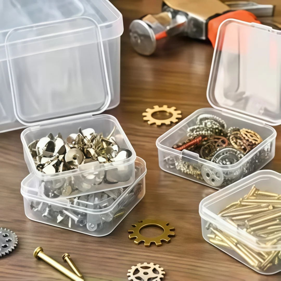 DIY Diamond Painting Embroidery Storage Box, Nail Art Jewelry Rhinestone Mosaic Storage Container, Multifunctional Storage Box thumbnail 5