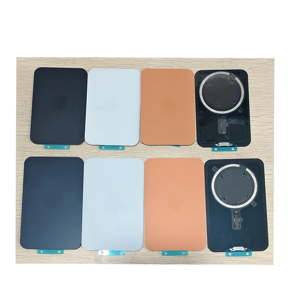 5-10Pcs Replacement Kit For 17 Pro Max Back Housing With Camera Lens Battery Glass Cover Rear Door Cover Frame Bezel Metal thumbnail 3
