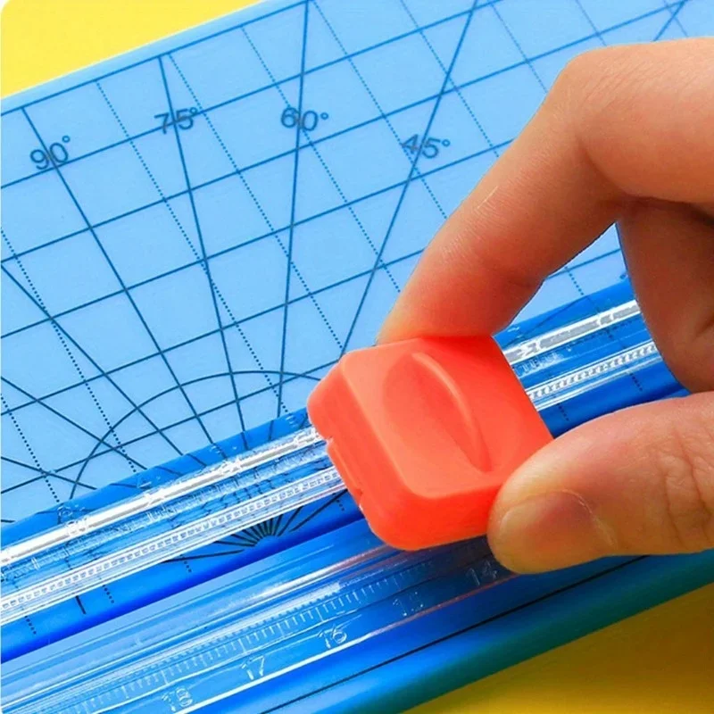 1pc A4 Paper Cutter Precision Paper Photo Trimmers Cutter Scrapbook Trimmer Lightweight Cutting Mat Machine for Office thumbnail 5