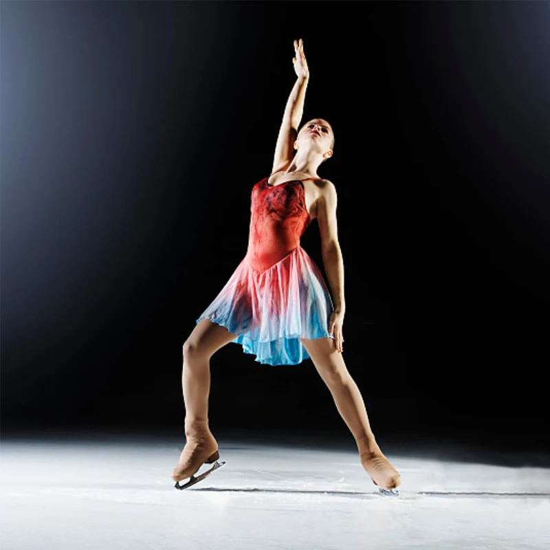 Figure Skating Pantyhose GymnasticsTrousers Adult Children Gymnastics Leotard Tights Fitness Leggings thumbnail 5