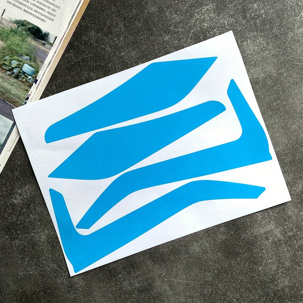 1Set Sport Style Motorcycle Sticker, Waterproof Vinyl Decal for Motorcycle Front Fairing Decor thumbnail 3