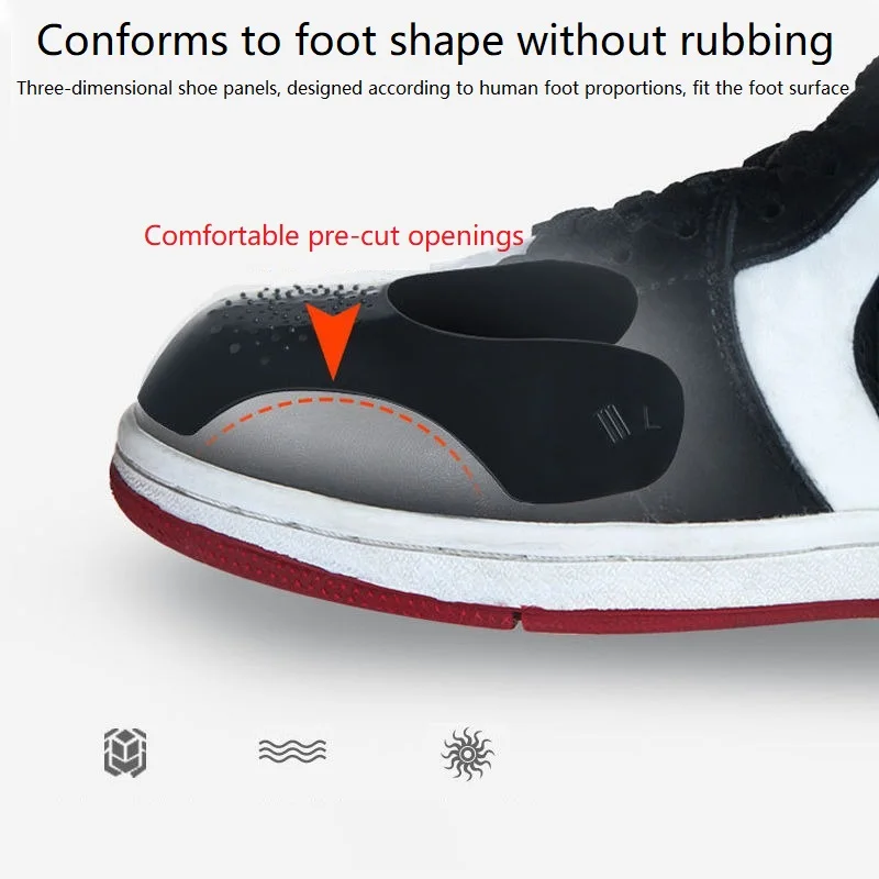 Universal Anti Crease Fold Shoe Shields Shoe Protectors Anti-wrinkle Protector for Sneakers Slippers HXTJ02 thumbnail 4