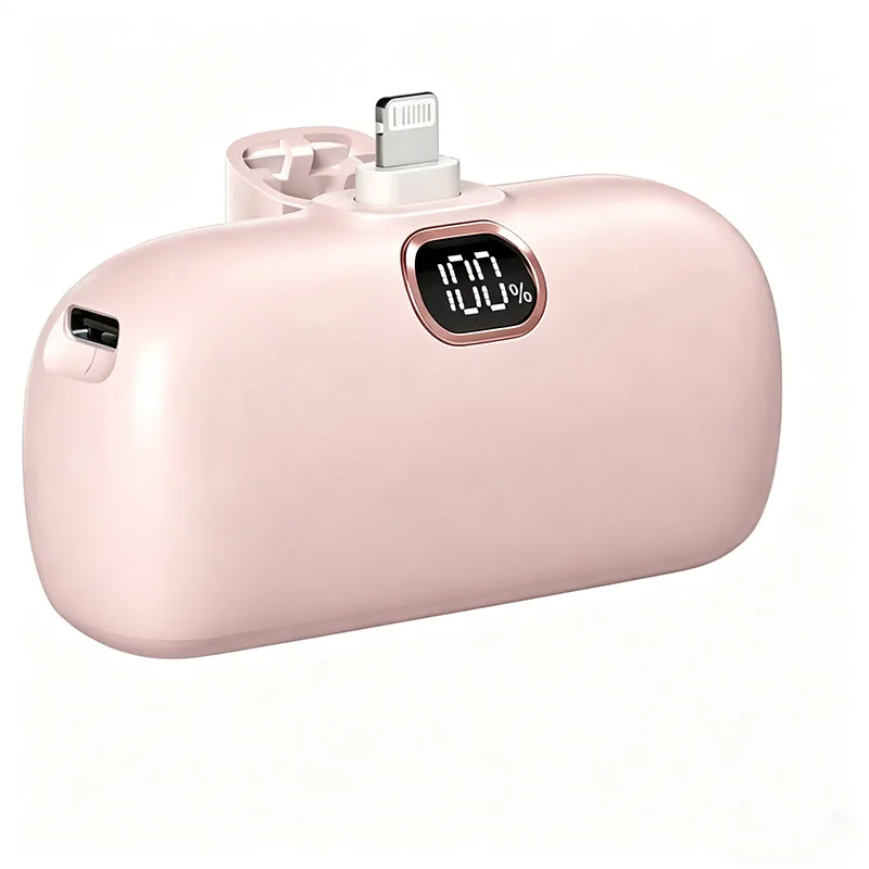 파워뱅크 mini20W fast charging power bank, 5000mAh capsule power bank, iPhone 17/16/15/14 Xiaomi/Samsung/Huawei/Android phones/VIVO thumbnail 3