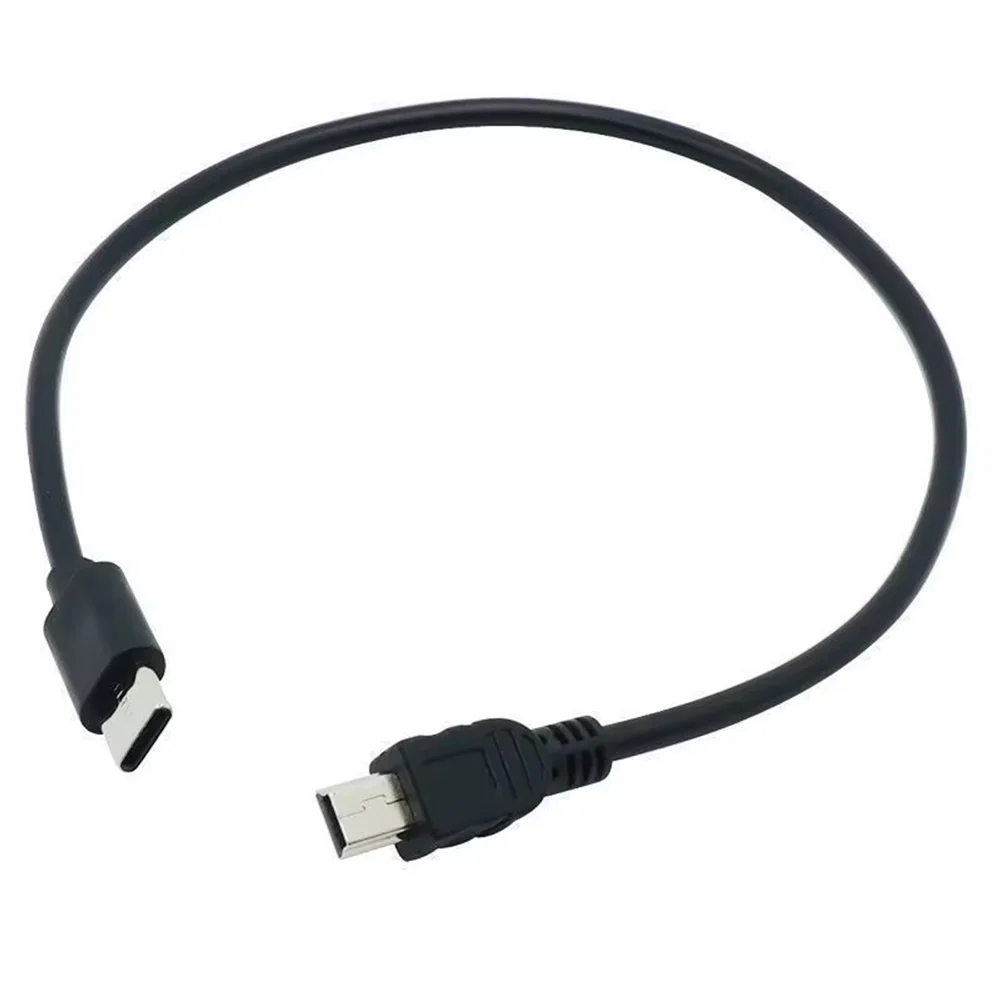 Type C to Mini USB cable Ultra short USB C to USB mini-5pin charging data cable cord for MP3 MP4 GPS Camera Dash Cam HERO 3 thumbnail 6