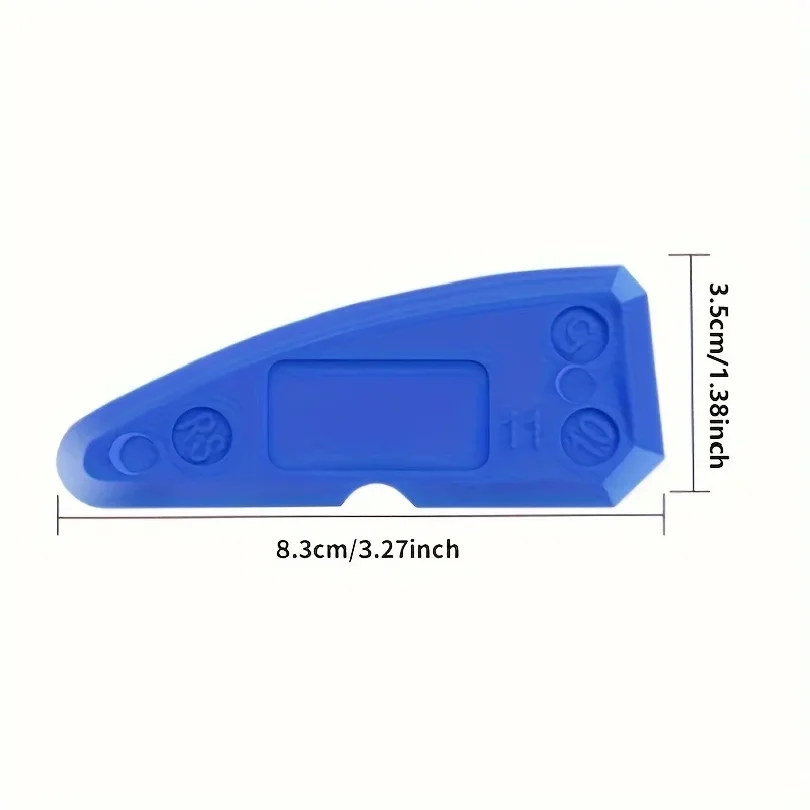 4-Piece Silicone Caulking Tool Set - Versatile, Easy Clean-up, & Professional Sealant Spreading thumbnail 3