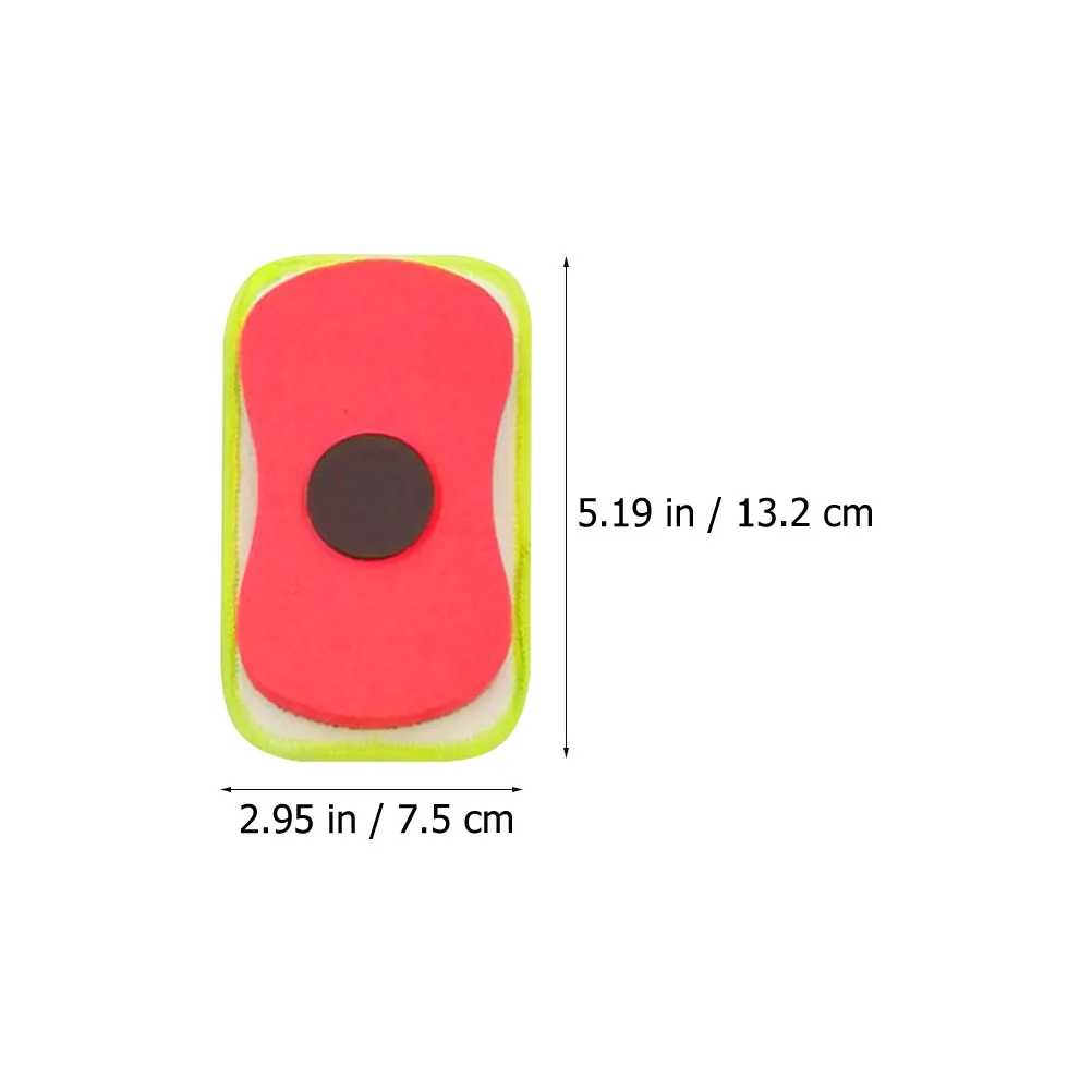 3Pcs Magnetic Whiteboard Erasers Premium Eva Detachable Washable Lightweight Dry Eraser School Office Supply Magnetic Erasers thumbnail 5