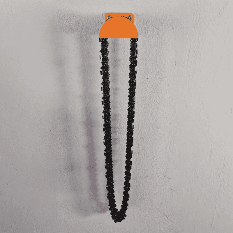 Chainsaw Chain Holder Wall Mounted Storage Rack for Garage Workshop Organizer thumbnail 3