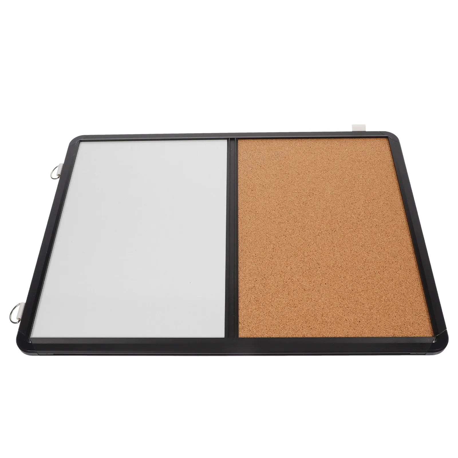 Reusable Dual-Function Cork Board and Whiteboard for Desk Wall Office Classroom Decorative Bulletin Message Display Board thumbnail 3