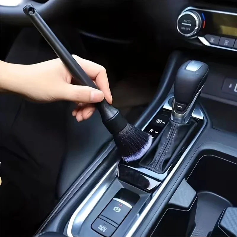 1/2Pcs 16/24CM Soft Bristle Car Interior Detailing Brush Soft Bristle Brush Auto Dash Duster Tool for Car & Motorcycle Cleaning thumbnail 3