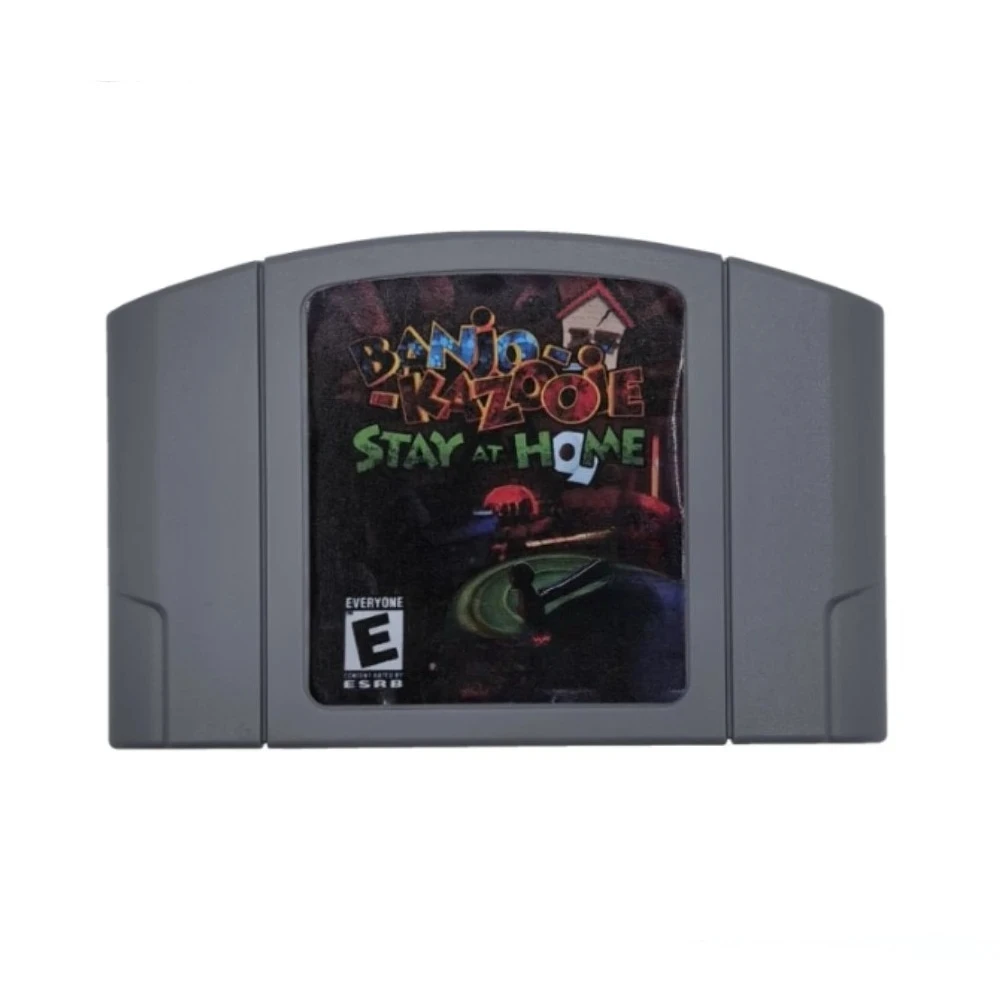 N64 Game Cassette, US Version,Banjo-Kazooie Series，Star Fox，Classic Creep Capers， 64-bit English Game Cassette,Toy Gifts thumbnail 4