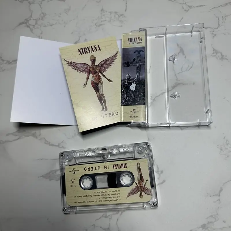 One of The Most Controversial Albums in American Rock History with Original Lyric Book Attached To Cassette Tape thumbnail 3