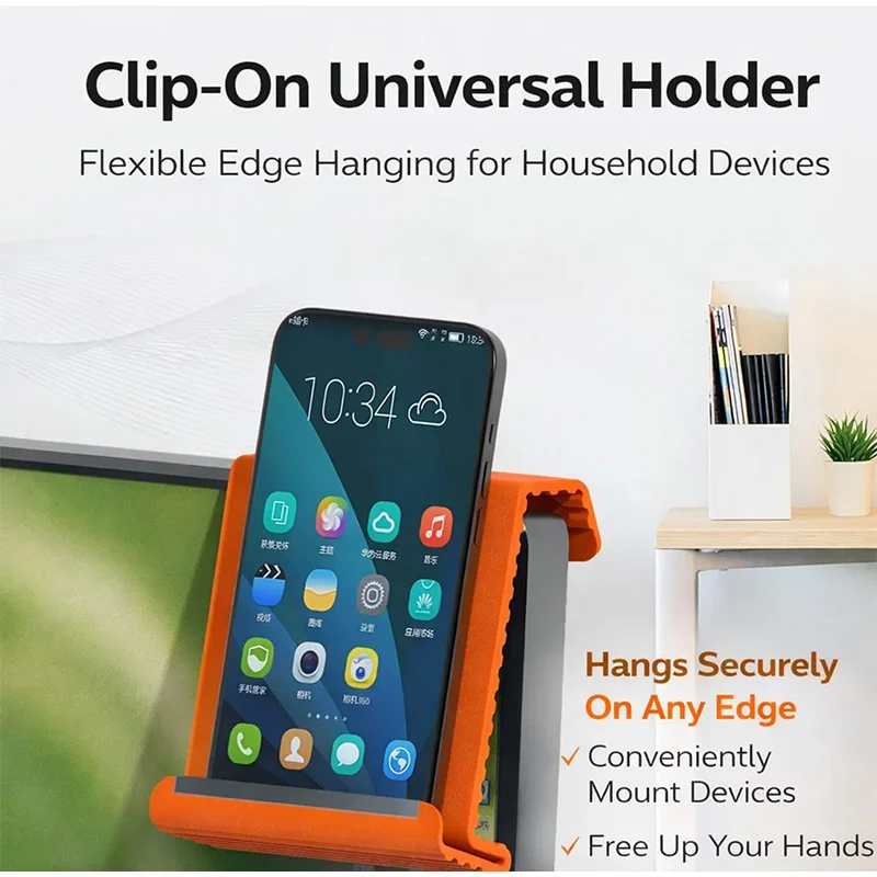 Creative Portable Phone Stand Silicone Desktop Tablet Laptop Holder Flexible Foldable Transforming Stand Travel Accessory thumbnail 5