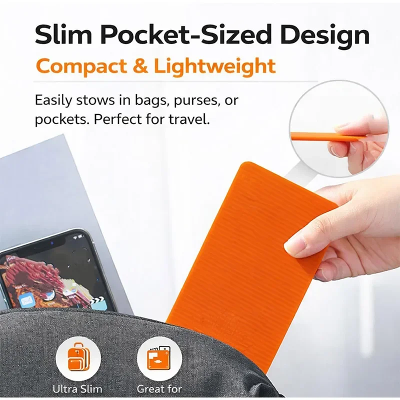 Creative Portable Phone Stand Silicone Desktop Tablet Laptop Holder Flexible Foldable Transforming Stand Travel Accessory thumbnail 6