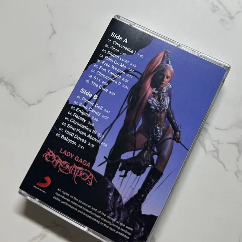 Electronic Pop and Dance Fusion Style Album Tape with New Unopened Complete Tracks Included with Original Lyric Book thumbnail 3