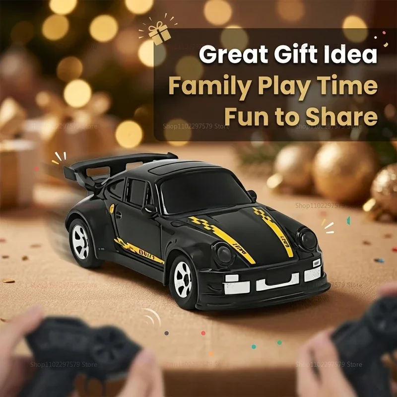 HOT KF20 1:64 RC Drift Car 2.4G High-Speed Racing Cars Four-Wheel Mini Desktop Remote Control Car Electric Toy Electric Toy Kids thumbnail 3