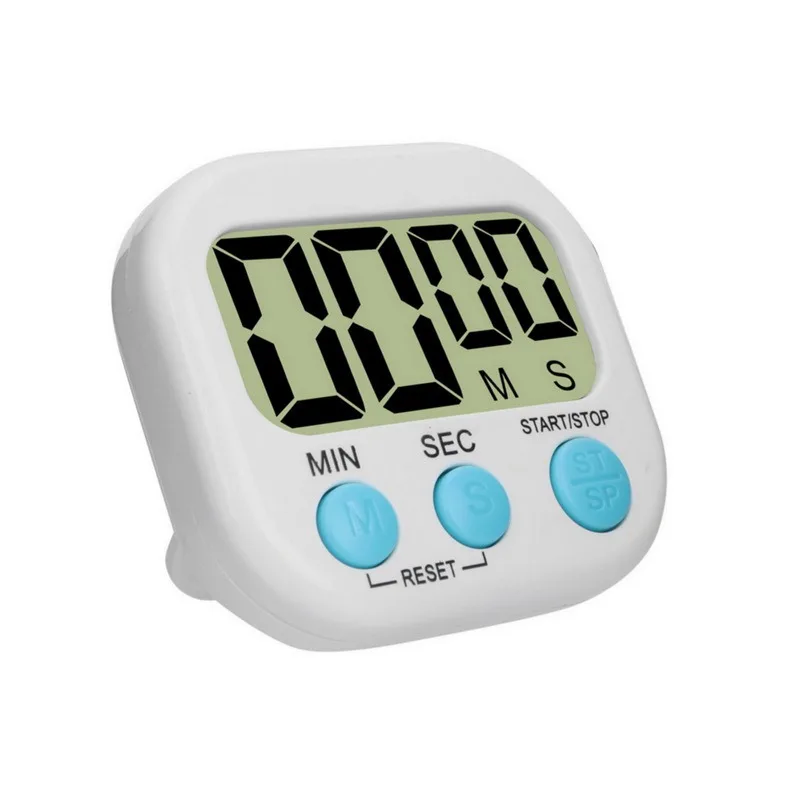 Digital Kitchen Timer LCD Display Stopwatch Clock Multi-function Reminder Pomodoro Tool Gadgets for Home Dining Bar Cooking thumbnail 2