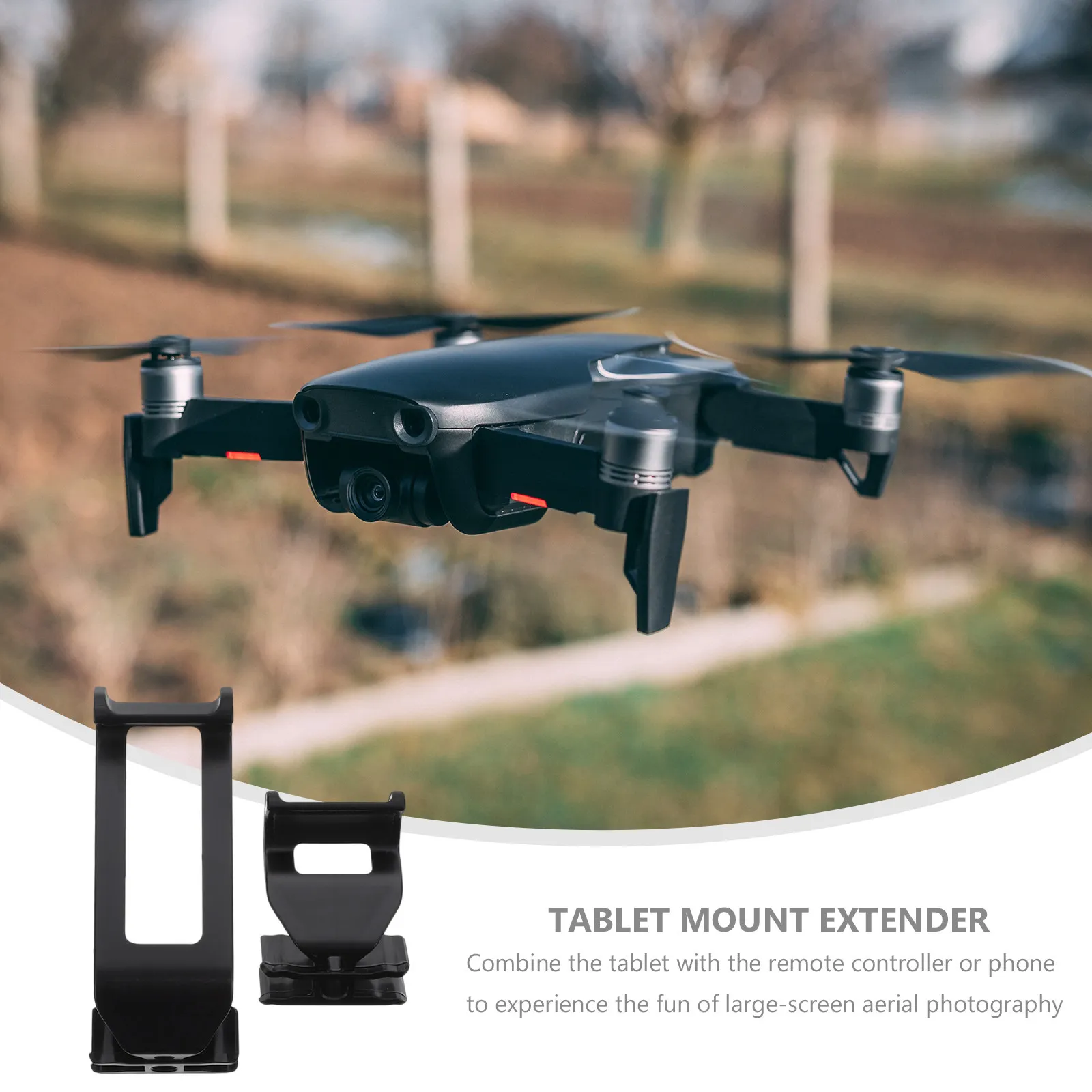 1Set Drone Tablet Mount Holder for Remote Controller Professional Grade Adjustable Clamp Stand Compatible with Most thumbnail 3