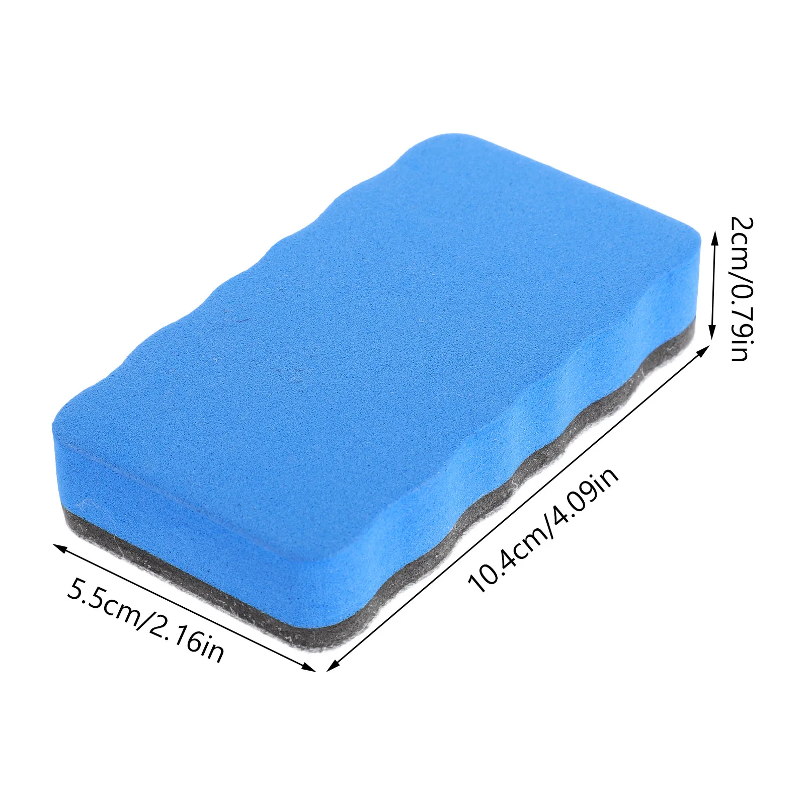 3Pcs Premium Eva Whiteboard Erasers Dry Erase Erasers for Classroom Office Supplies Washable Portable Comfortable thumbnail 6