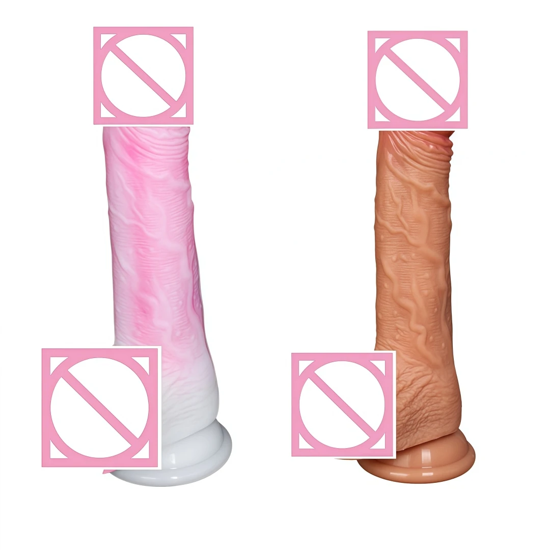 Realistic Silicone Suction Cup Dildo Telescopic Thrusting Vibrator Heating Anal Vaginal Adult Sex Toys for Women Couples thumbnail 3
