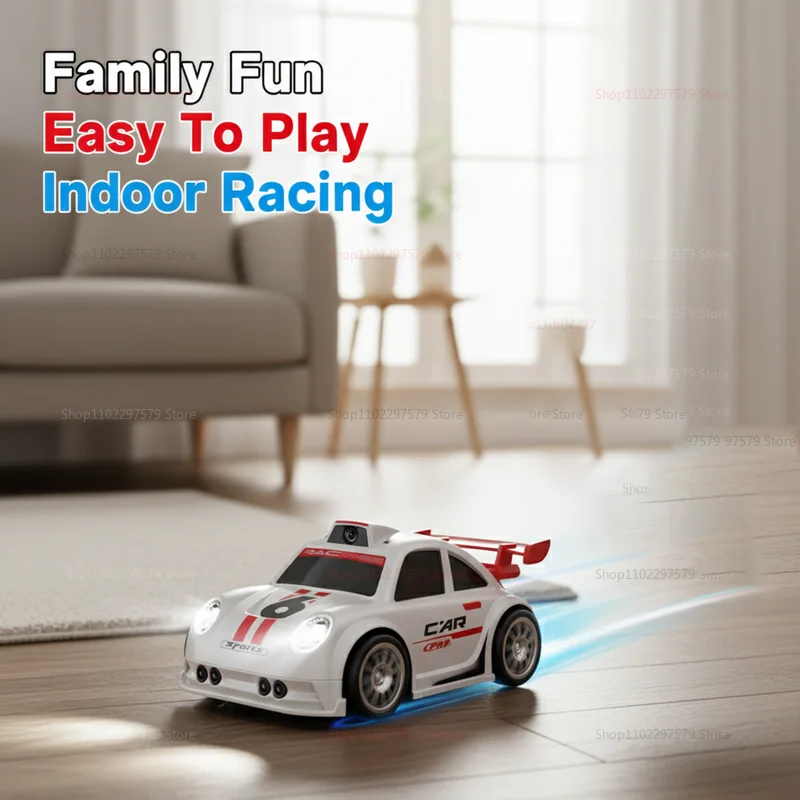 NEW Mini RC Stunt Drift Car with Dual Mode Lights Music HD Camera Screen Control Smart Induction Kids Toy Gifts for Boys Girls thumbnail 6