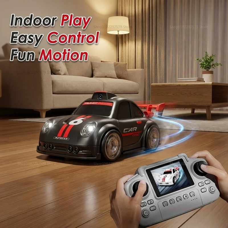 NEW Mini RC Stunt Drift Car with Dual Mode Lights Music HD Camera Screen Control Smart Induction Kids Toy Gifts for Boys Girls thumbnail 3