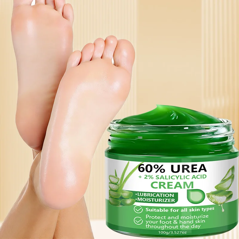 60% Urea Cream with 2% Salicylic Acid, 100g Moisturizing Cream for Hand & Foot Skin Care thumbnail 2