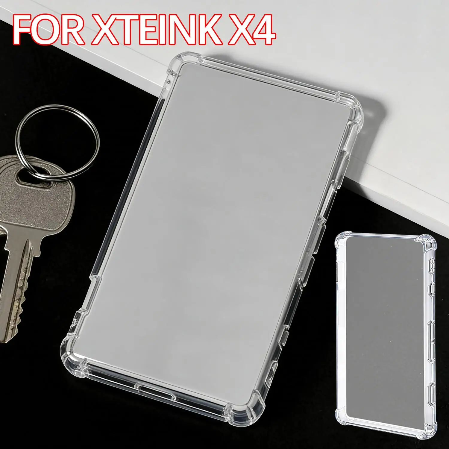 Soft TPU Case For XTEINK X4 4.3" With Screen Protector Original Back Cover And Screen Protector for XTEINK X4 Accessories thumbnail 3