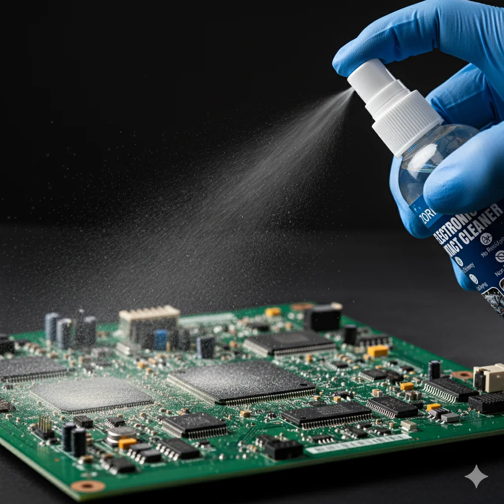Fast Drying Electronic Contact Cleaner Spray, Non-Conductive Fluid for PCB Circuit Board PC Phone Daily Maintenance thumbnail 4