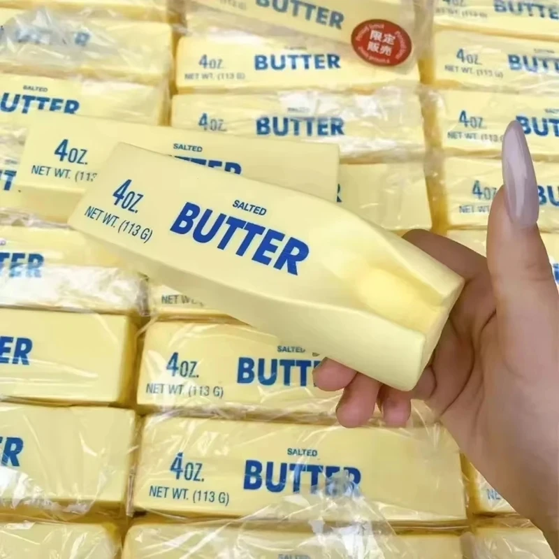 Butter Stick Squishy Toy Slow Rebound Squeeze Toy Butter Brick Squishy Fidget Toy Anti Stress Release Soft Sensory Gift Toy thumbnail 2