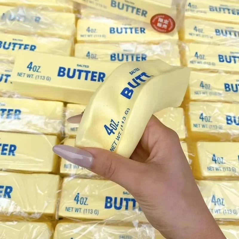 Butter Stick Squishy Toy Slow Rebound Squeeze Toy Butter Brick Squishy Fidget Toy Anti Stress Release Soft Sensory Gift Toy thumbnail 3
